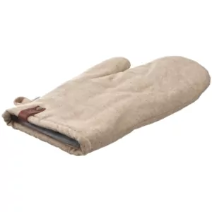 Ardesto Oven mitten Oliver, 18х30cm, 100% cotton, filling: batting, chocolate