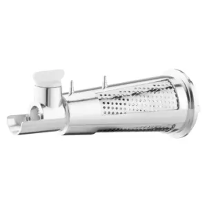 М’ясорубка Ardesto, 2300Вт, продук.-2.2кг/хв, 4 решітки + для ковб., кеббе, насадка для томатів, пластик, біло-чорний