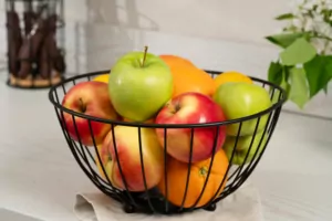 Корзина Ardesto Midori 28х28х13см, металл, черный