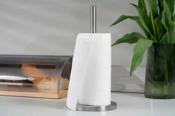 ARDESTO Paper Towel Holder Gemini 15х33cm, stainless steel