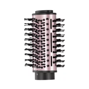 Ardesto Hair Dryer Brush Pink Touch, 1200W, 2 speeds, 2 temperature settings, ionization, LED-display, 4 attachments, gray+pink