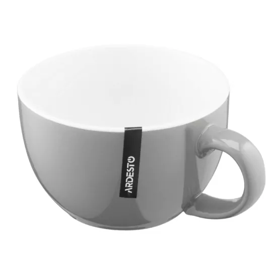 Ardesto Mug  Merino, 480ml, ceramics, gray