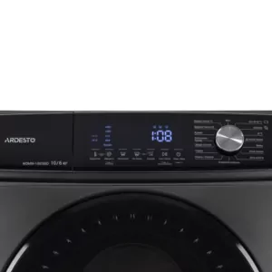 Washer-dryer ARDESTO front load Black Mars, 10(6)kg, 1400, A+++, 60cm, display, steam, inverter, silver
