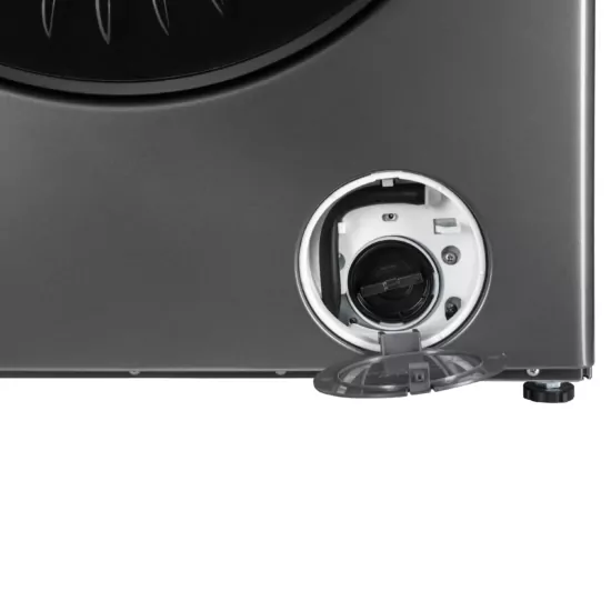 Washer-dryer ARDESTO front load Black Mars, 10(6)kg, 1400, A+++, 60cm, display, steam, inverter, silver