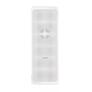 Ardesto Ice tray with lid Fresh, 26х9.5х3.5cm, silicone, plastic, beige