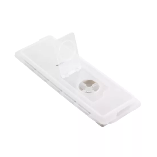 Ardesto Ice tray with lid Fresh, 26х9.5х3.5cm, silicone, plastic, beige