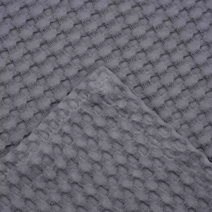 Плед Ardesto Pique 220×230см, 100% хлопок, серый