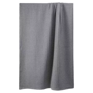 Плед Ardesto Pique 220×230см, 100% хлопок, серый