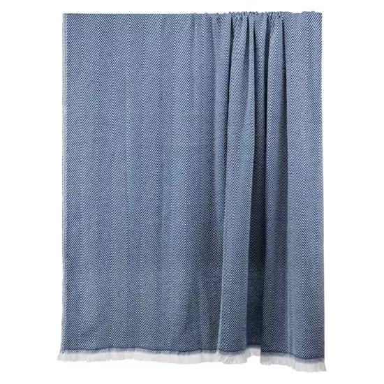 Summer blanket ARDESTO 140х190cm, 100% cotton, blue