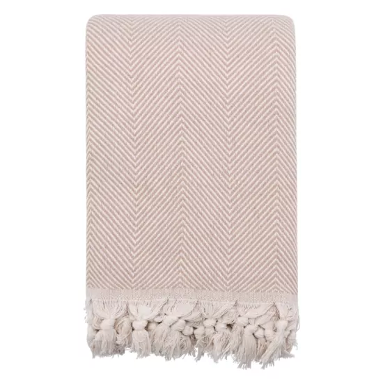 Summer blanket ARDESTO 210х230cm, 100% cotton, beige