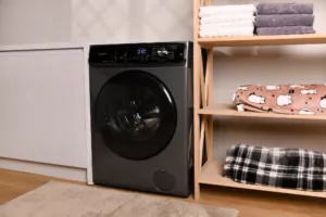 Washer-dryer ARDESTO front load Black Mars, 10(6)kg, 1400, A+++, 60cm, display, steam, inverter, silver