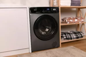 Washer-dryer ARDESTO front load Black Mars, 10(6)kg, 1400, A+++, 60cm, display, steam, inverter, silver