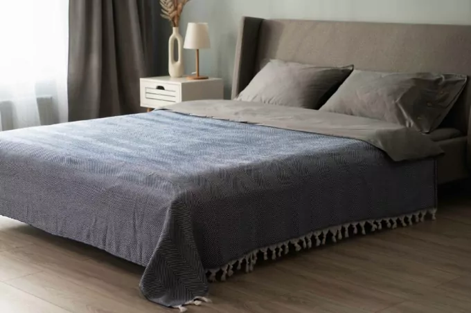 Summer blanket ARDESTO 140х190cm, 100% cotton, blue