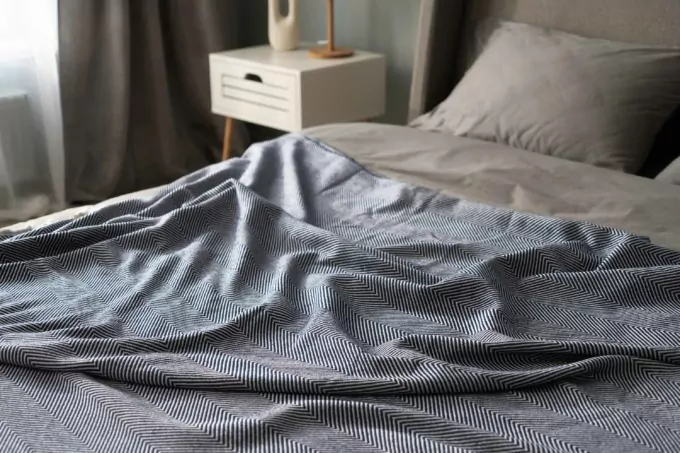 Summer blanket ARDESTO 140х190cm, 100% cotton, blue