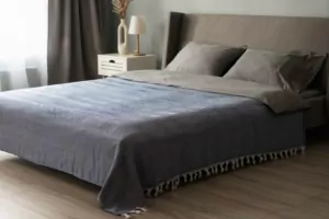 Плед Ardesto Summer 190х220см, 100% бавовна, синій