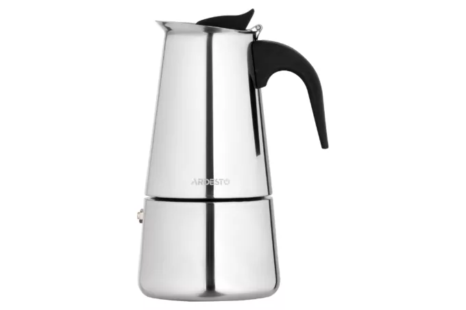 Ardesto Coffee Maker Gemini Apulia, 0.3l, 6 cups, stainless steel