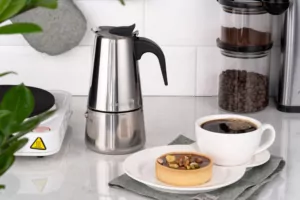 Ardesto Coffee Maker Gemini Apulia, 0.3l, 6 cups, stainless steel