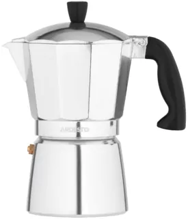 Гейзерная кофеварка Ardesto Gemini Cremona, 0.4л, 9 чашек, алюминий
