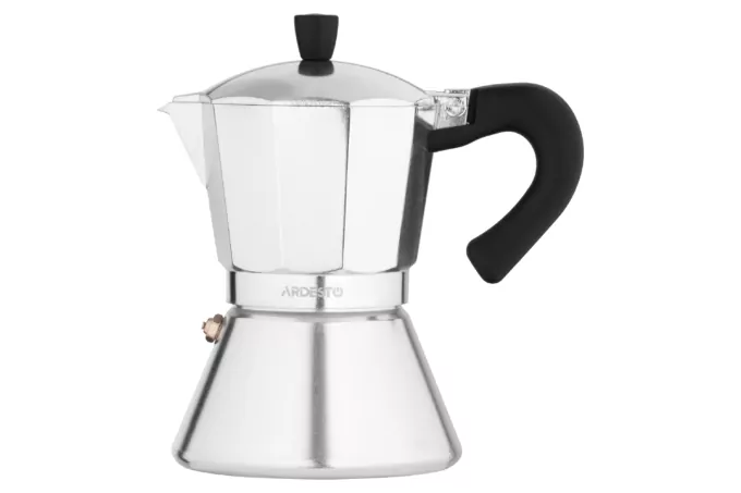 Гейзерная кофеварка ARDESTO Gemini Piemonte, 0.3л, 6 чашек, алюминий