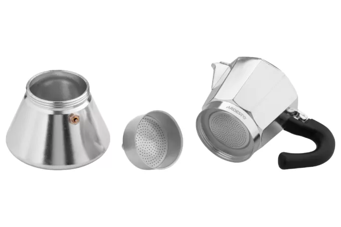 Гейзерная кофеварка ARDESTO Gemini Piemonte, 0.3л, 6 чашек, алюминий