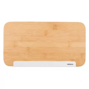 Хлібниця Ardesto Midori 33х13х18см, метал, бамбук, білий