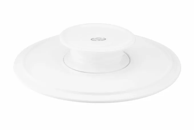 Ardesto Cake stand Imola, 30сm, porcelain, white