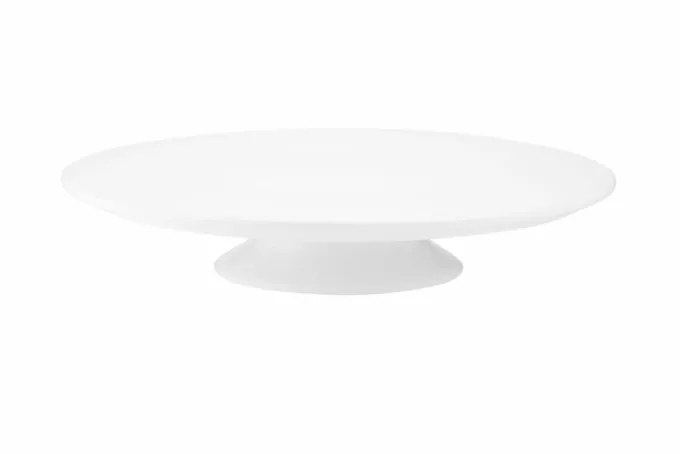 Ardesto Cake stand Imola, 30сm, porcelain, white