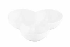 Менажница ARDESTO, 17.7см, фарфор, белый