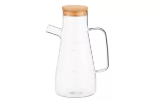 Бутылка для масла и уксуса Ardesto Midori, 650мл, боросиликатное стекло, прозрачный