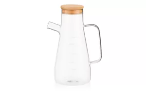 Бутылка для масла и уксуса Ardesto Midori, 650мл, боросиликатное стекло, прозрачный