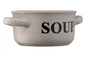 Ardesto Bowl Alcor, 550ml, ceramics, gray