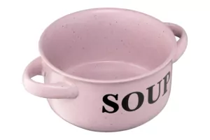 Ardesto Bowl Alcor, 550ml, ceramics, pink