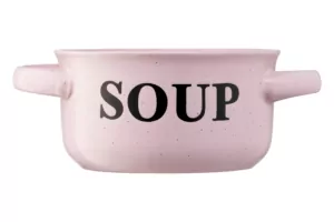 Ardesto Bowl Alcor, 550ml, ceramics, pink