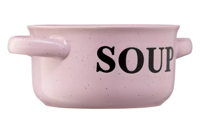 Ardesto Bowl Alcor, 550ml, ceramics, pink