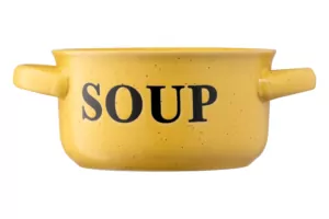 Ardesto Bowl Alcor, 550ml, ceramics, yellow