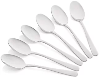 Набір столових ложок ARDESTO Black Mars Zenith, 6 приборів, нержавіюча сталь