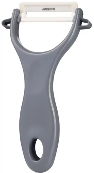 Овочечистка керамічна Ardesto Fresh, кераміка, пластик, сірий