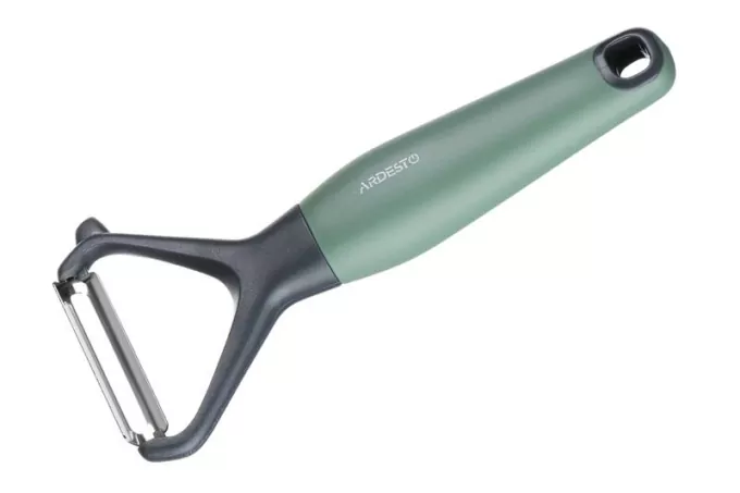 Peeler ARDESTO Gemini, 16.1cm, stainless steel, plastic, gray-green