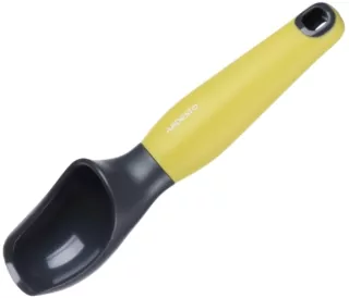 Ardesto Ice cream spoon Gemini, 17.5cm, nylon, plastic, gray-yellow