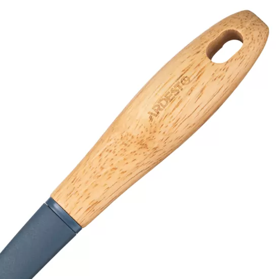 Slotted turner ARDESTO Midori 34.5cm, nylon, wood, blue
