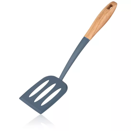 Slotted turner ARDESTO Midori 34.5cm, nylon, wood, blue