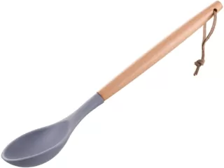 Ardesto Spoon Midori, 31.8cm, silicone, wood, gray