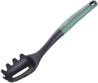 Ardesto Spaghetti spoon Gemini, 32.8cm, nylon, plastic, gray-green
