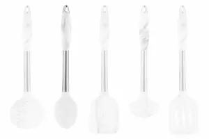 Ardesto Spoon Gemini Marmo, 32cm, silicone, stainless steel
