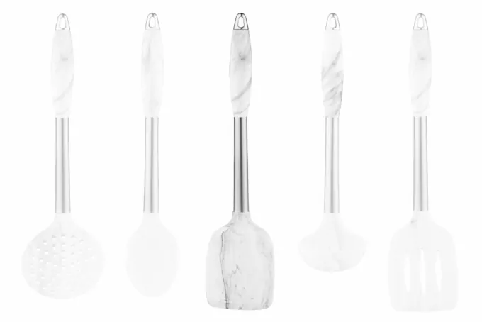 Лопатка Ardesto Gemini Marmo, 35см, силикон, нержавеющая сталь