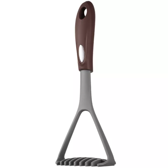 Potato masher ARDESTO Gemini, 32.5cm, nylon, grey-brown
