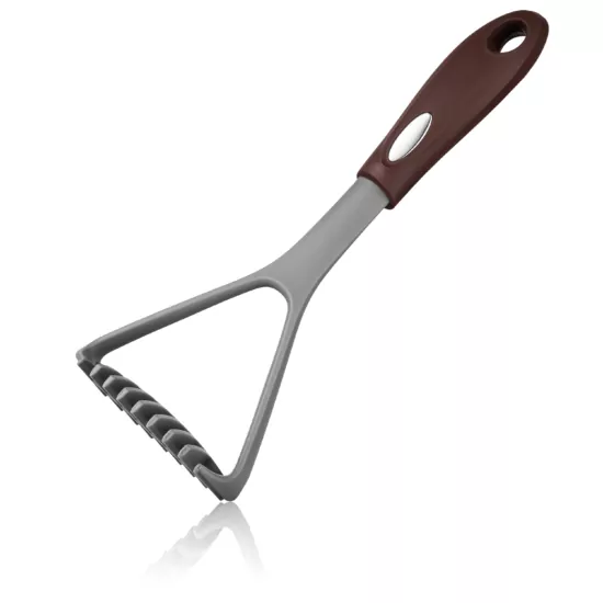 Potato masher ARDESTO Gemini, 32.5cm, nylon, grey-brown