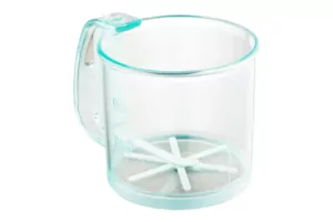 Кружка-сито Ardesto Fresh, 9.5см, пластик, блакитний