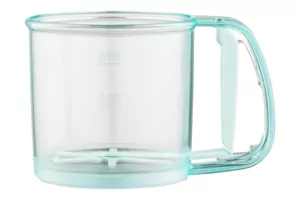 Кружка-сито Ardesto Fresh, 9.5см, пластик, блакитний