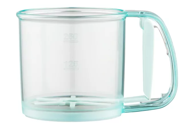 Кружка-сито Ardesto Fresh, 9.5см, пластик, блакитний